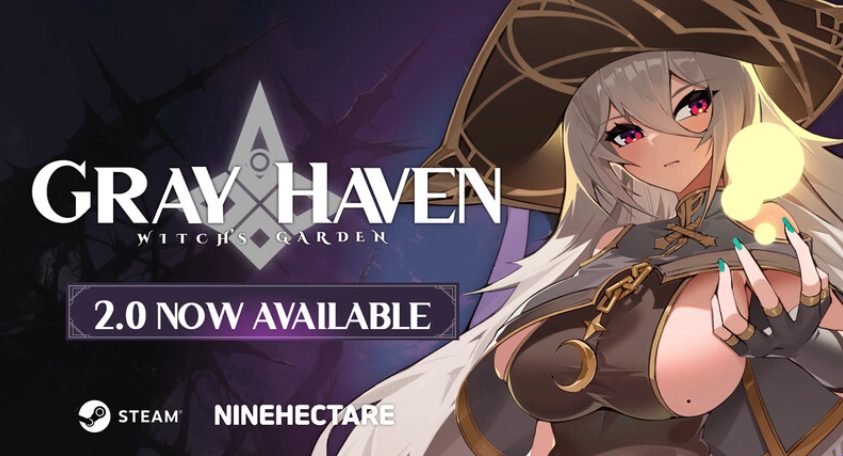 《灰色乐园 Gray Haven : Witch’s Garden》【PC/官中/动作/ARPG游戏/10.80G】