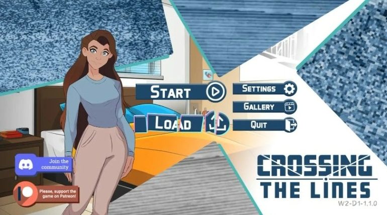 《越过界限 (Crossing the Lines)》【PC/安卓/AI汉化/欧美/2D/SLG游戏/3.3G】
