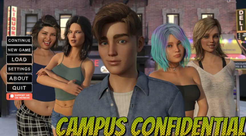 《校园机密 (Campus Confidential)》【PC/安卓/AI汉化/欧美/SLG游戏/1.81G】
