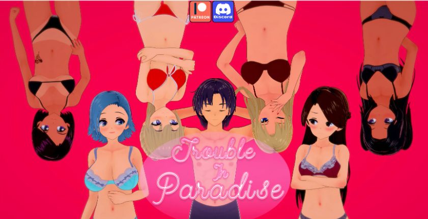 《天堂的麻烦 (Trouble in Paradise) Part 1》【PC/安卓/AI汉化/日系/SLG游戏/9.72G】