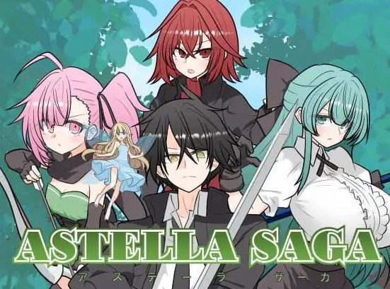 《阿斯特拉传说 (ASTELLA SAGA -アステーラ サーガ-)》【PC/AI汉化/MTool/日系/2D/RPG游戏/1.4G】