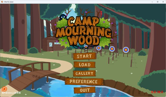 《哀木营地 (Camp Mourning Wood)》【PC/安卓/AI汉化/欧美/SLG游戏/1.8G】