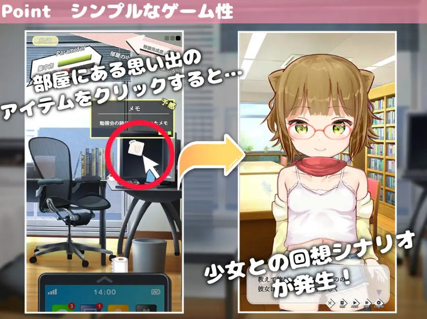 《相遇少女 -与一夏共度的激情暑假》【PC/汉化/日式/SLG游戏/210M】